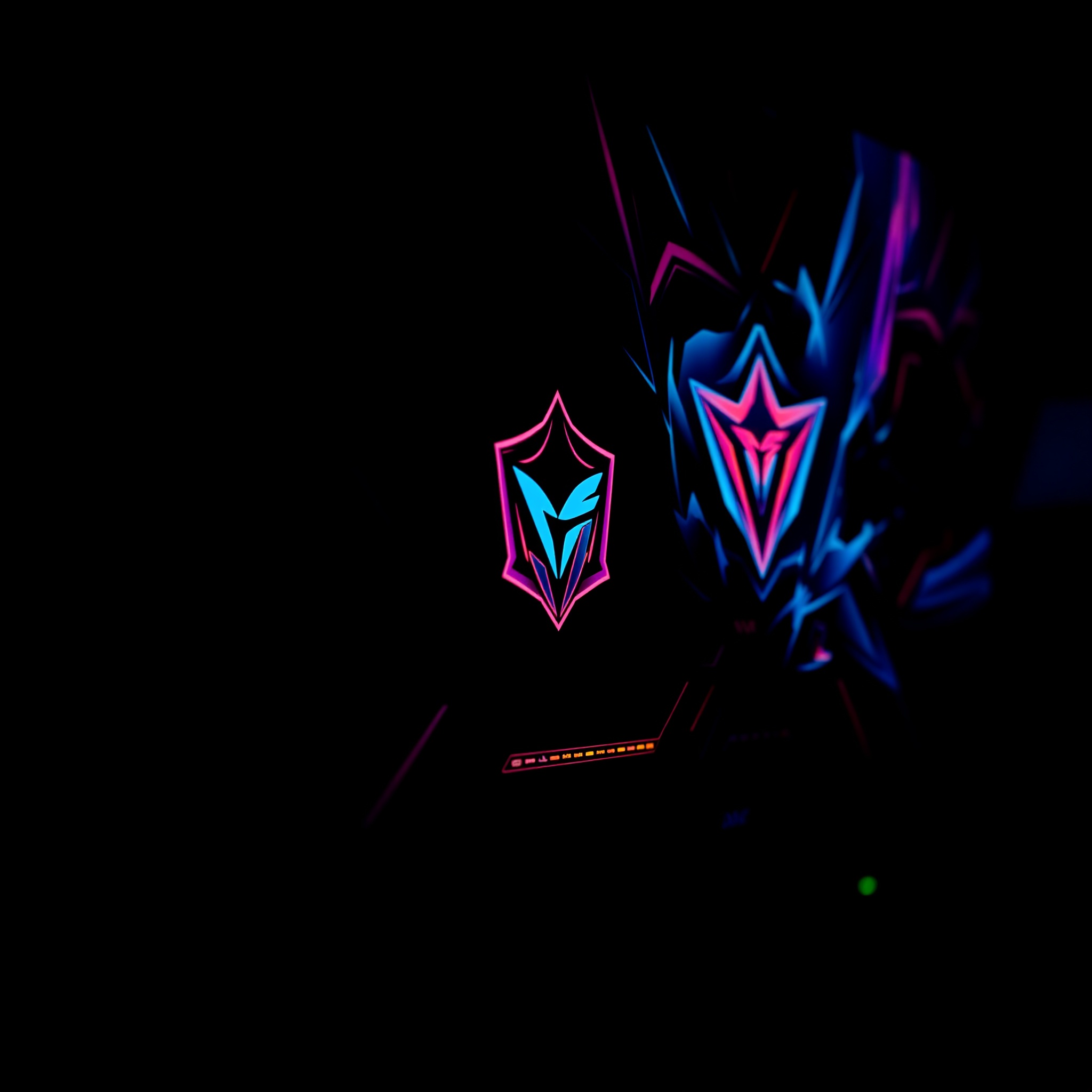 Pantalla de juego con paleta de colores vibrante mostrando interfaz de usuario con contraste alto